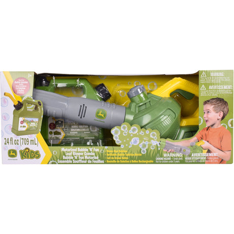 John Deere Bubble Leaf Blower & Refill Can