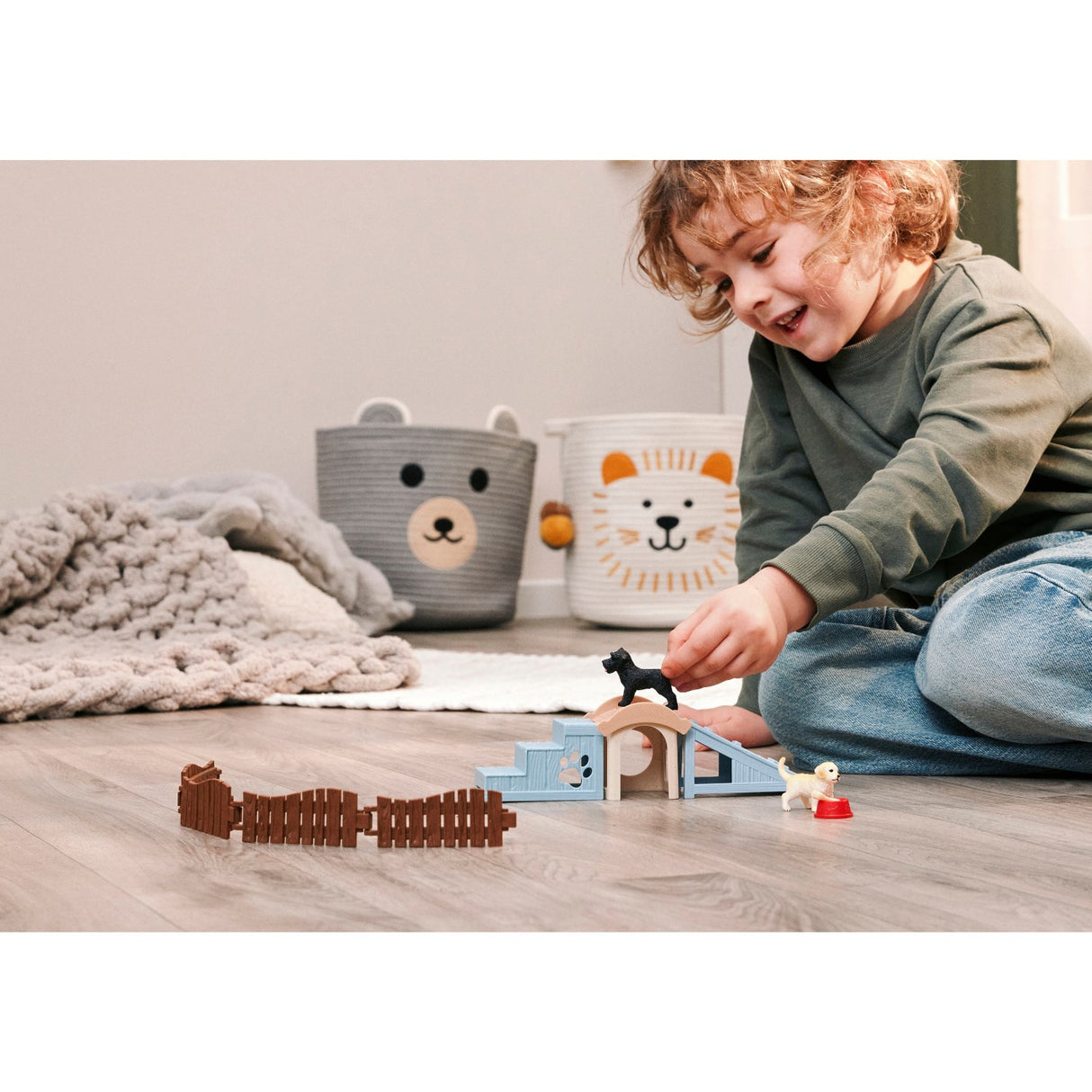 Schleich Adventure Fun For Little Puppies