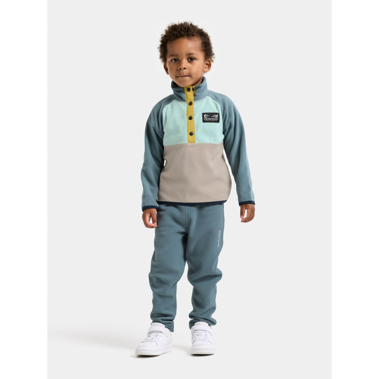 Didriksons Ocean Mint Monte Kids Half Bu 5