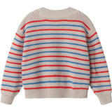 MarMar Cotton Knit EA Stripe Tomato Mix Stripe Teno Knitted Blouse