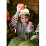 MarMar Cotton Knit EA Stripe Tomato Mix Stripe Teno Knitted Blouse