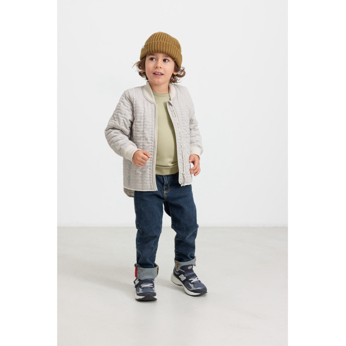 MarMar Thermo Dark Brown Stripe Orry Jacket