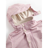 MarMar Rainwear Pink Stripe October Jacket
