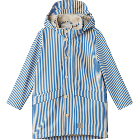 MarMar Rainwear Blue Stripe October Jacket