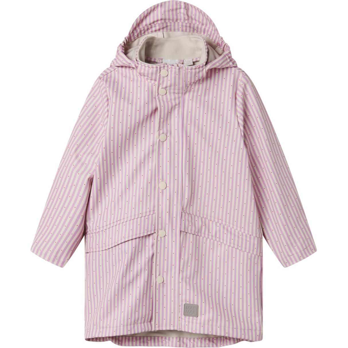 MarMar Rainwear Pink Stripe October Jacket