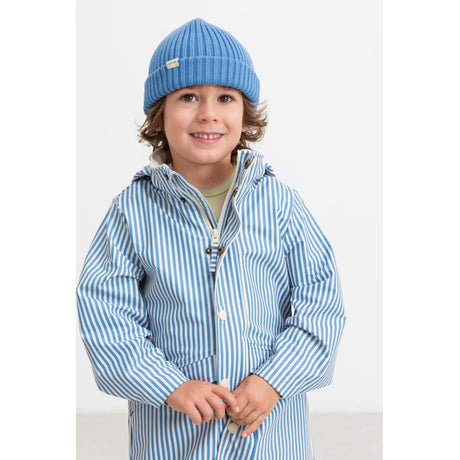 MarMar Rainwear Blue Stripe October Jacket