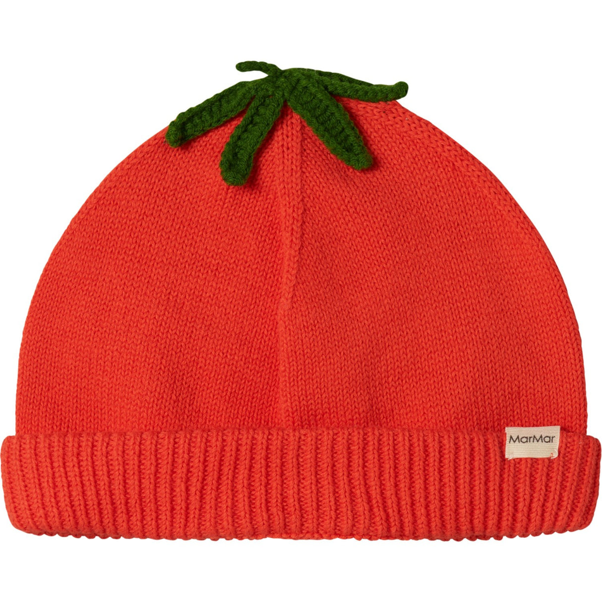 MarMar Cotton Knit Plain Tomato Atlas Tomato Hat