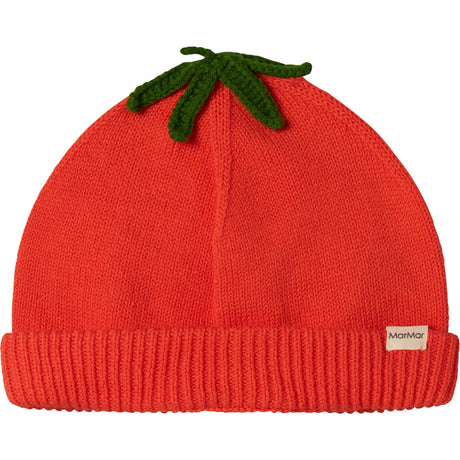 MarMar Cotton Knit Plain Tomato Atlas Tomato Hat