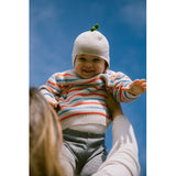 MarMar Cotton Knit Plain Moon Grey Aly Baby Sprout Hat