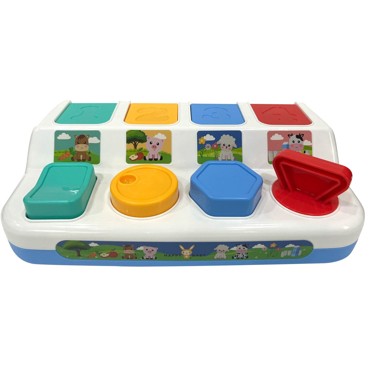 Happy Baby Pop Up Farm Animals