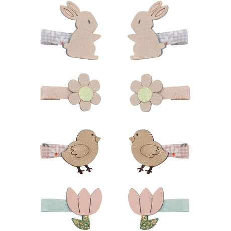 Mimi & Lula 8 Hårclips - Mini Easter