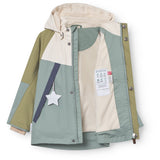 Mini A ture Granite Green Col. B. Matvalon Fleece Lined Jacket. Grs