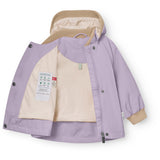Mini A ture Minimal Lilac Matwai Jacket. Grs