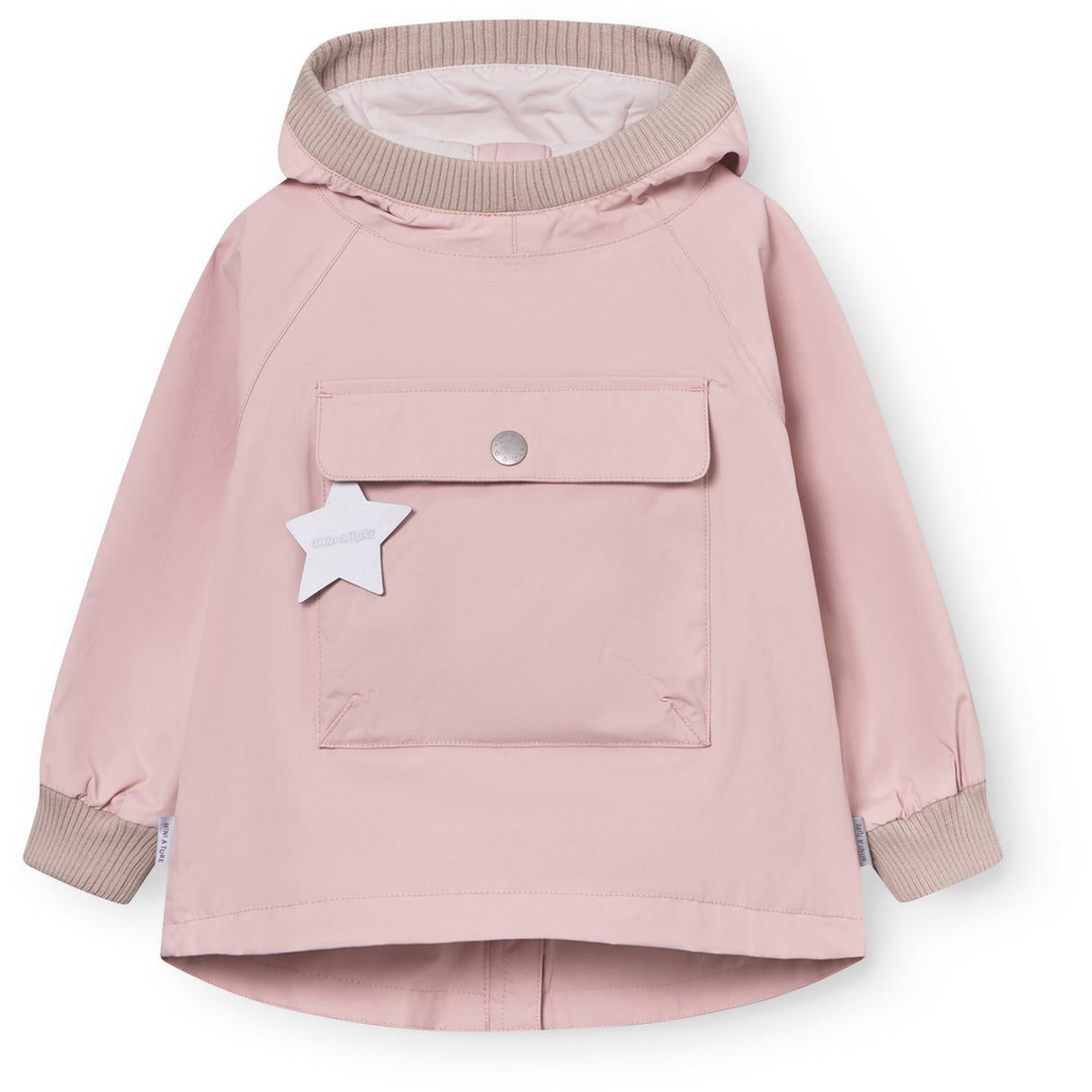 Mini A ture Rose Smoke Matbabyvito Anorak. Grs