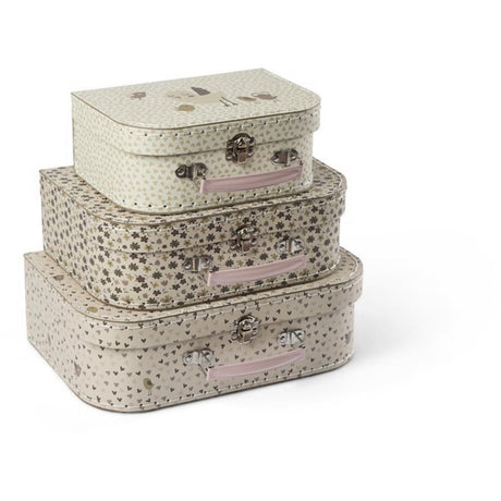 Smallstuff Hearts, Birds & Flowers Suitcase Set