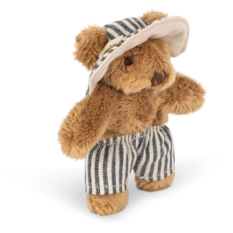 Konges Sløjd Blue Stripe Tiny Teddy Travel