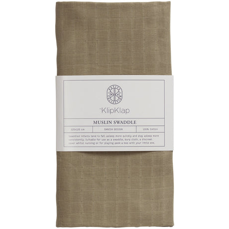 by KlipKlap Dark Sand Swaddle