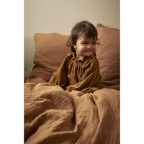 by KlipKlap Camel Brown Bedding