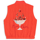 Konges Sløjd Fiery Red Juno Sequin Vest