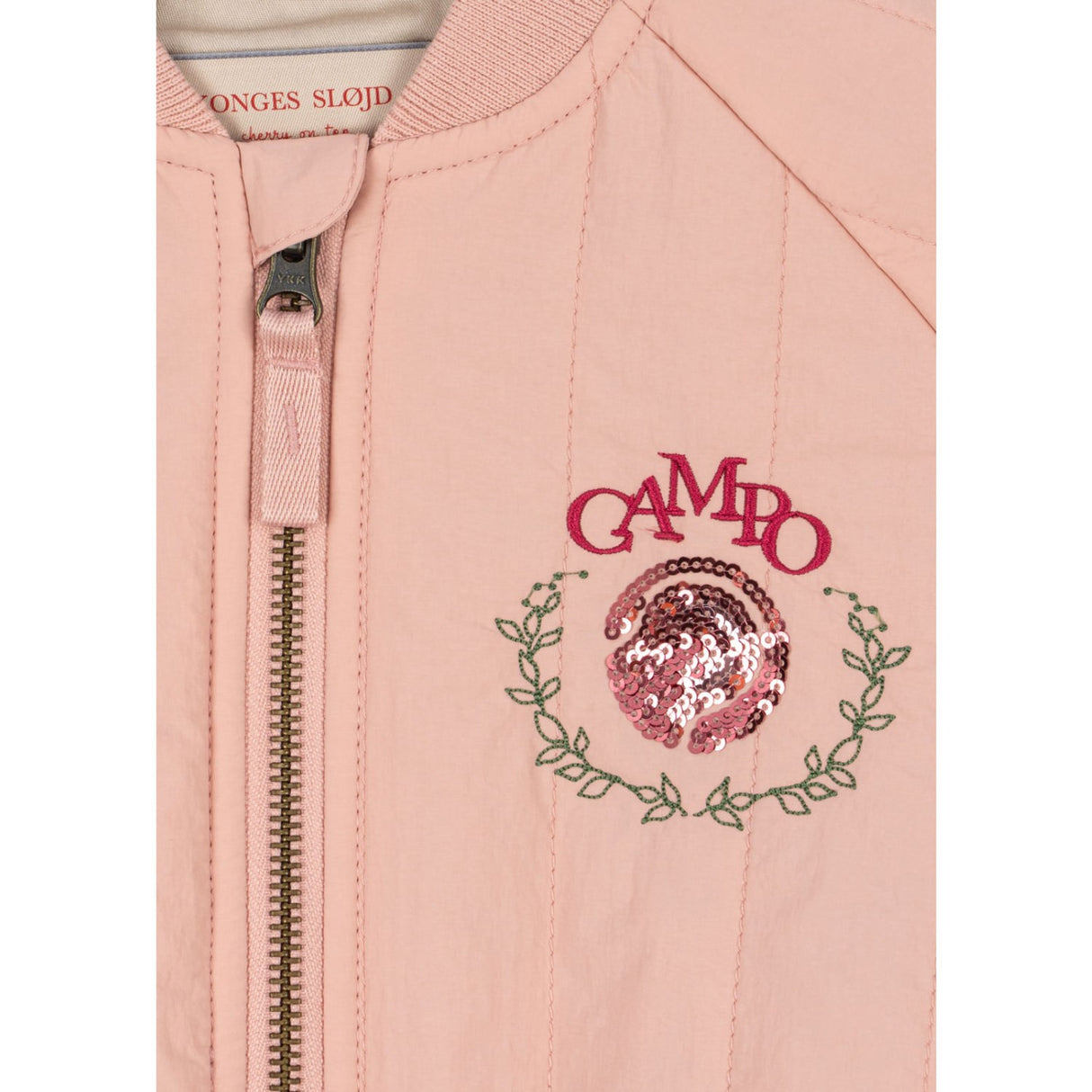 Konges Sløjd Mellow Rose Juno Sequin Bomber Jacket