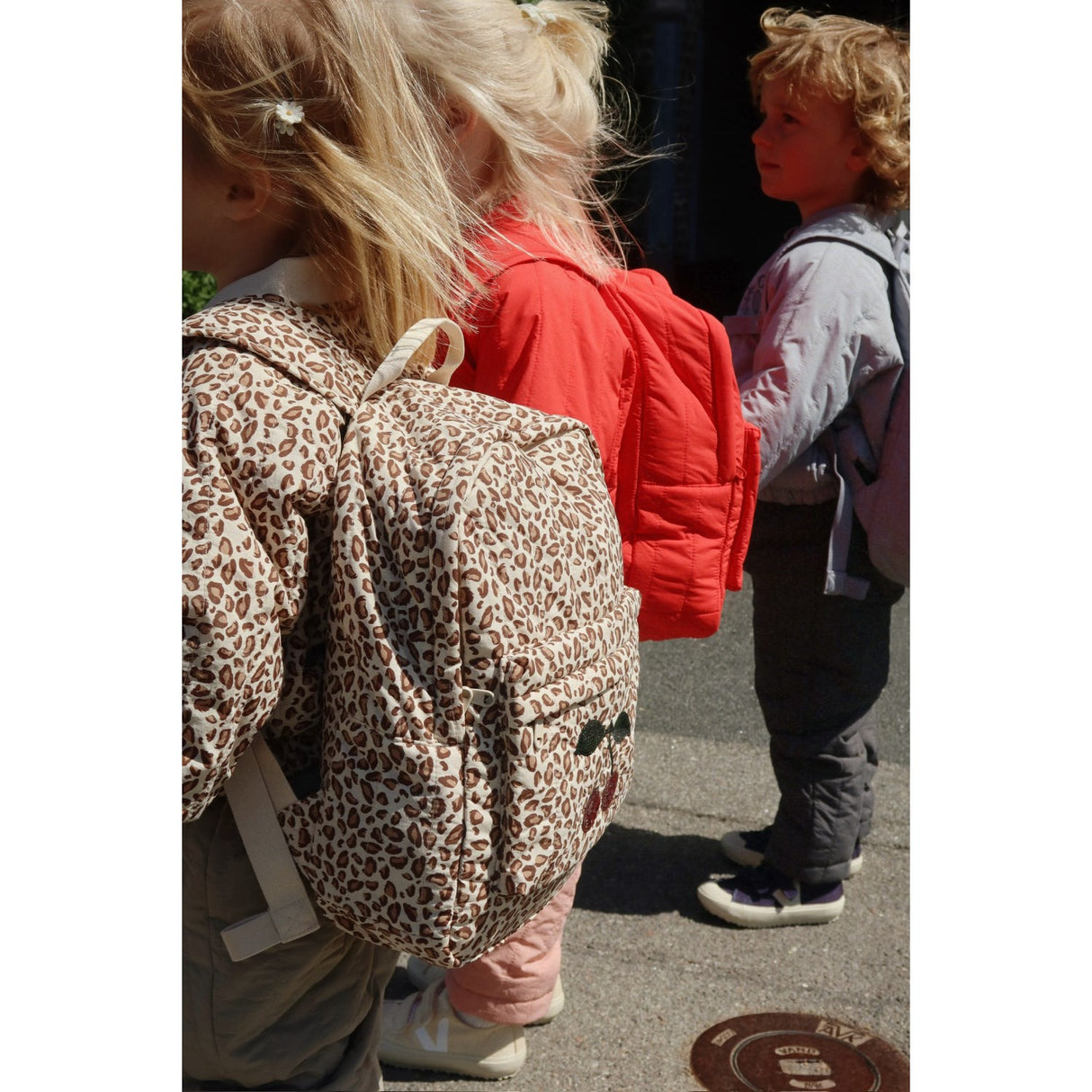 Konges Sløjd Fiery Red Juno Sequin Backpack