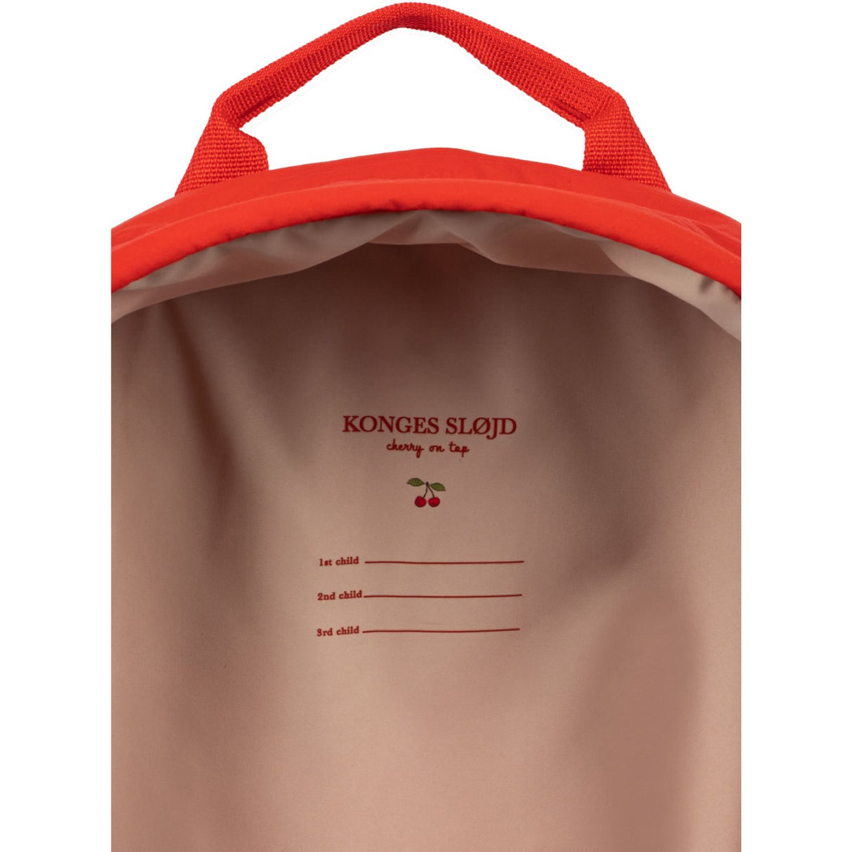 Konges Sløjd Fiery Red Juno Sequin Backpack