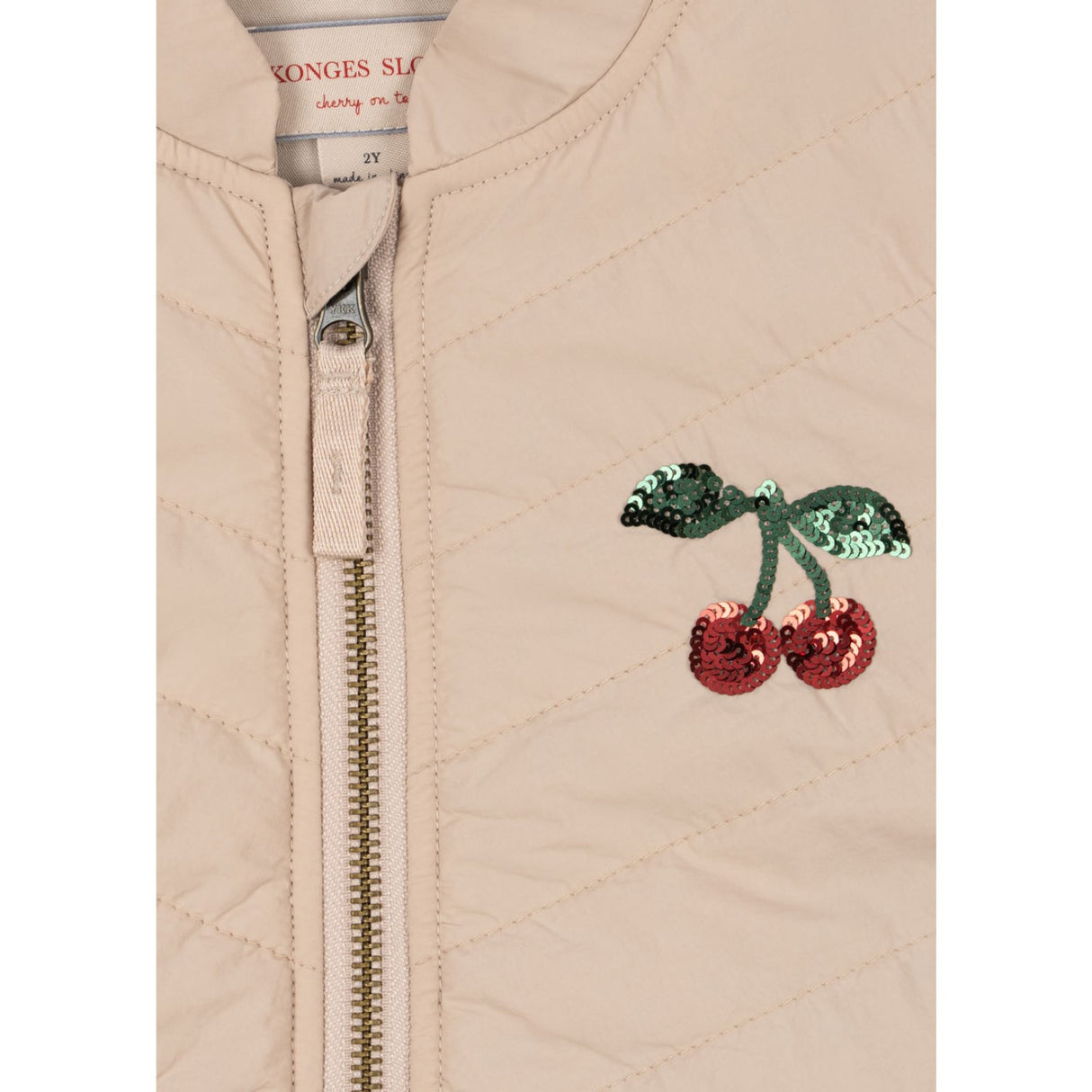 Konges Sløjd Smoke Gray Juna Sequin Bomber Jacket