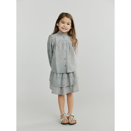 Sofie Schnoor Stone Grey Siggykb Skirt