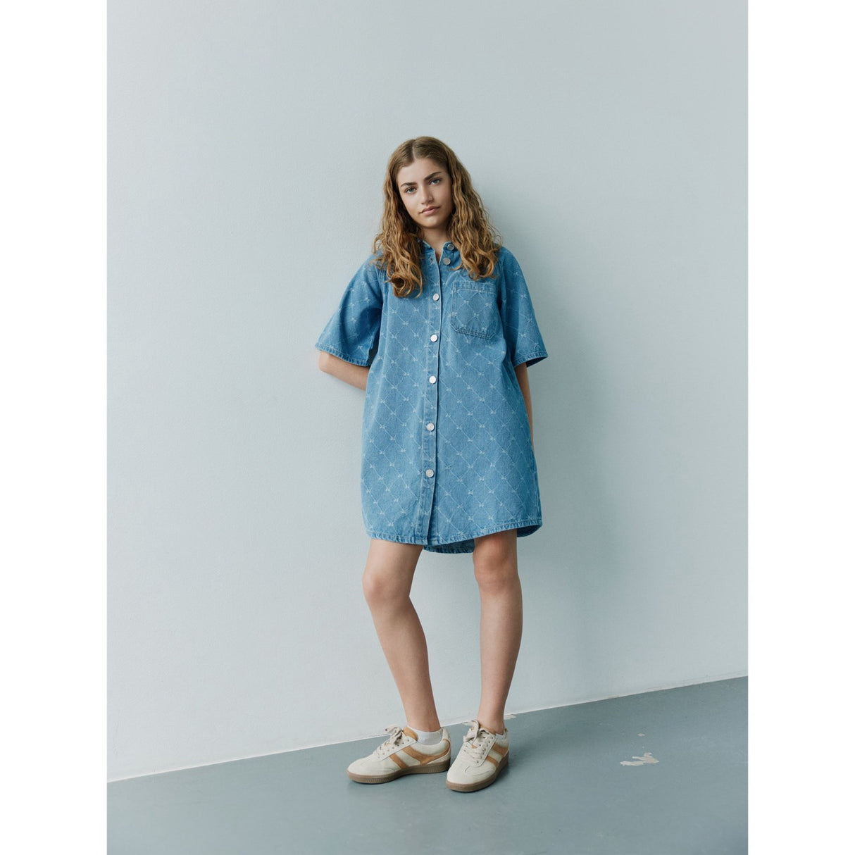 Sofie Schnoor Denim Blue Mayasy Dress