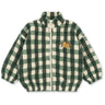 Konges Sløjd Green Check Jody Teddy Jacket Grs