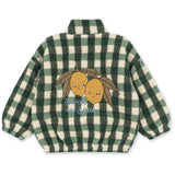Konges Sløjd Green Check Jody Teddy Jacket Grs