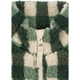 Konges Sløjd Green Check Jody Teddy Jacket Grs