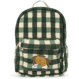 Konges Sløjd Green Check Jody Teddy Backpack Grs