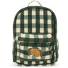 Konges Sløjd Green Check Jody Teddy Backpack Grs