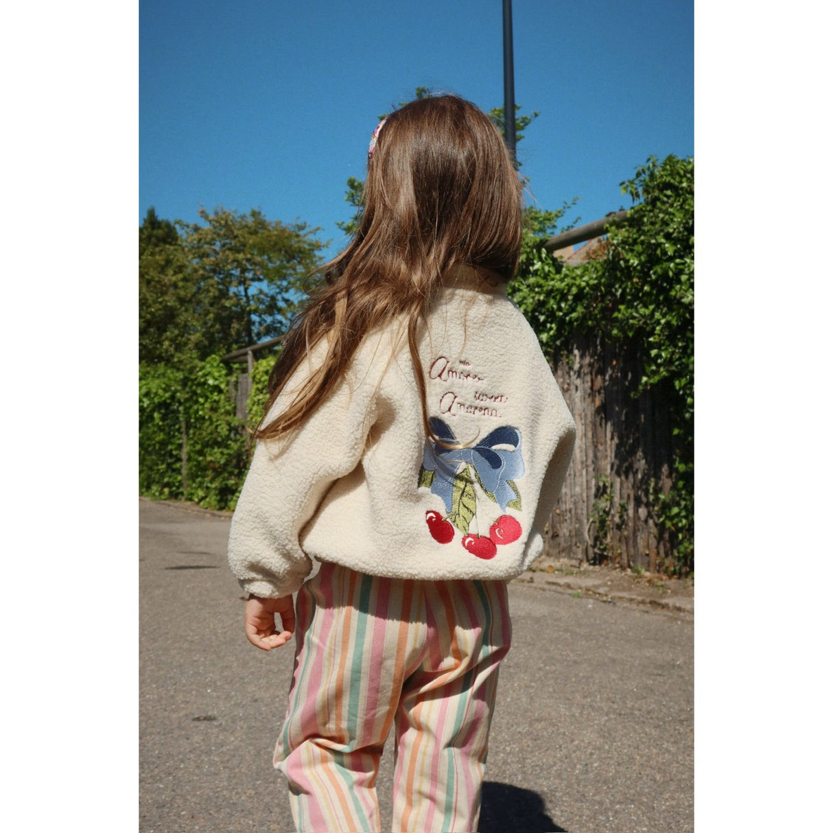 Konges Sløjd White Smoke Jazz Teddy Jacket Grs