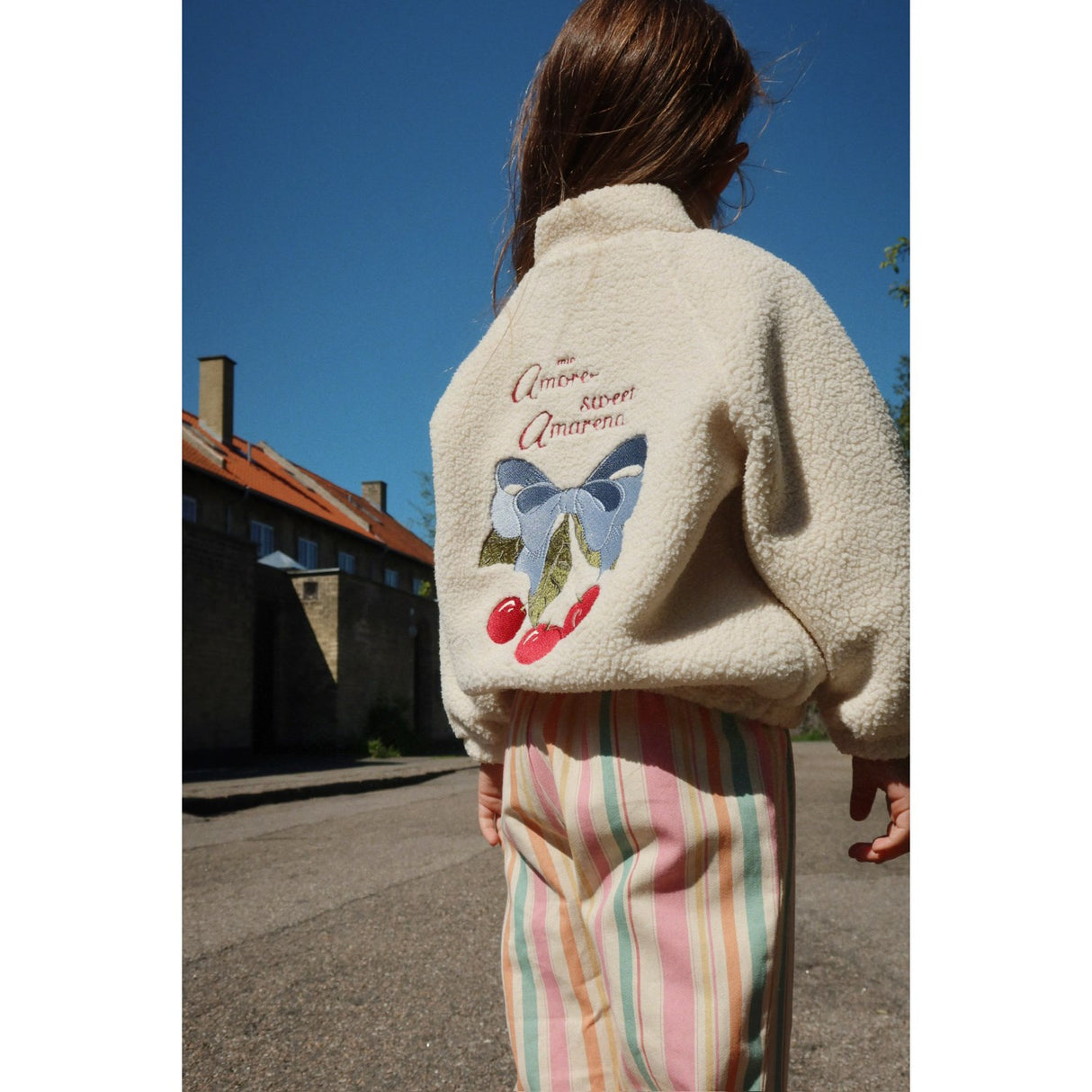 Konges Sløjd White Smoke Jazz Teddy Jacket Grs