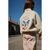 Konges Sløjd White Smoke Jazz Teddy Jacket Grs