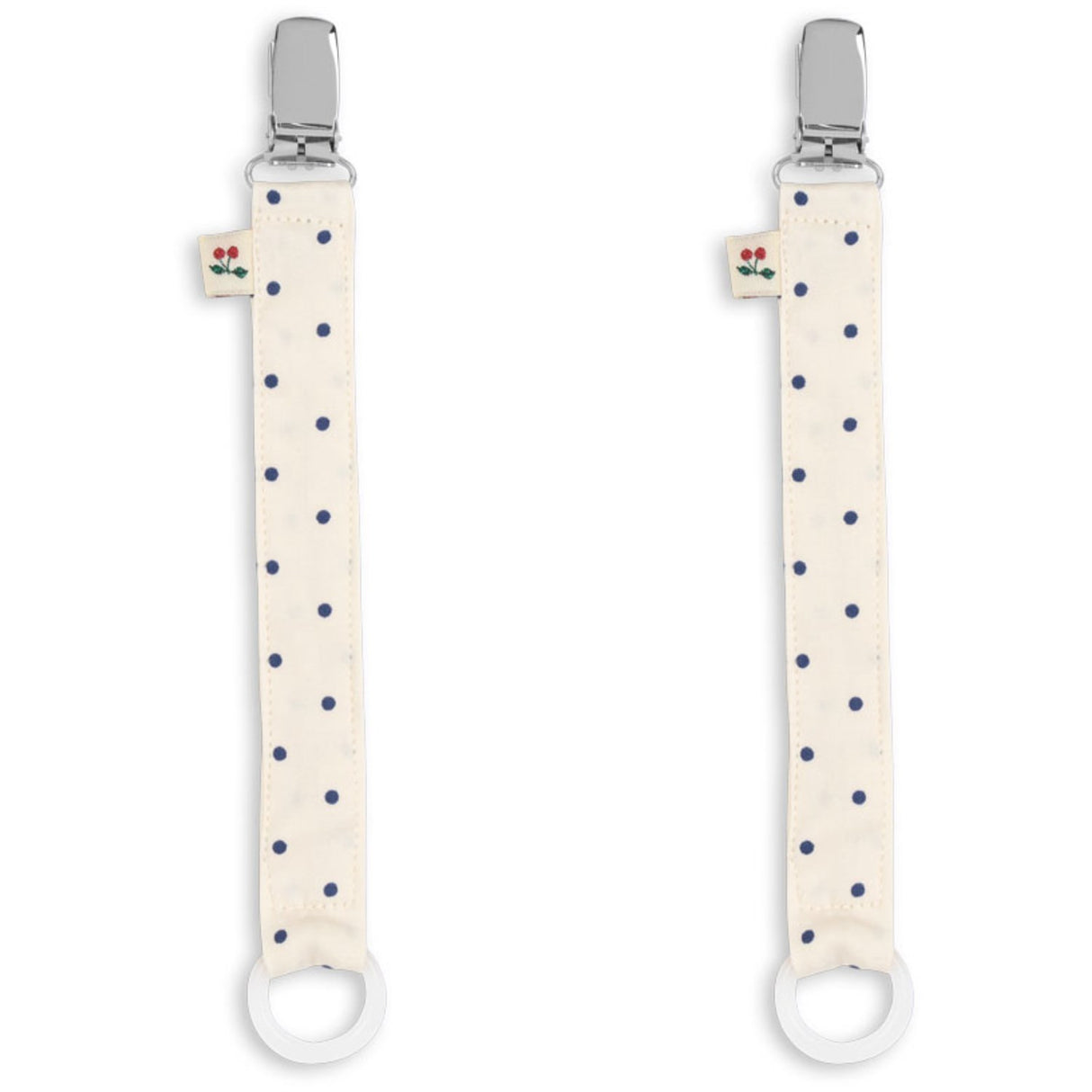 Konges Sløjd Estate Dot 2 Pack Pacifier Strap