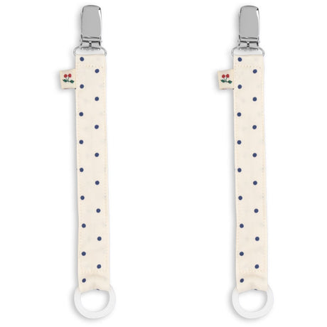 Konges Sløjd Estate Dot 2 Pack Pacifier Strap