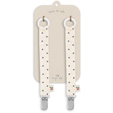 Konges Sløjd Estate Dot 2 Pack Pacifier Strap