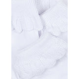 Konges Sløjd Optic White 2 Pack Frill Socks
