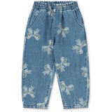 Konges Sløjd x Luksusbaby Bella Bow Blu Magot Frill Pants Gots