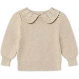 Fliink Sandshell Julie Ls Knit Blouse