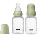Bibs Sage Baby Bottle Round Silicone 2-Pack 150 Ml Slow Flow