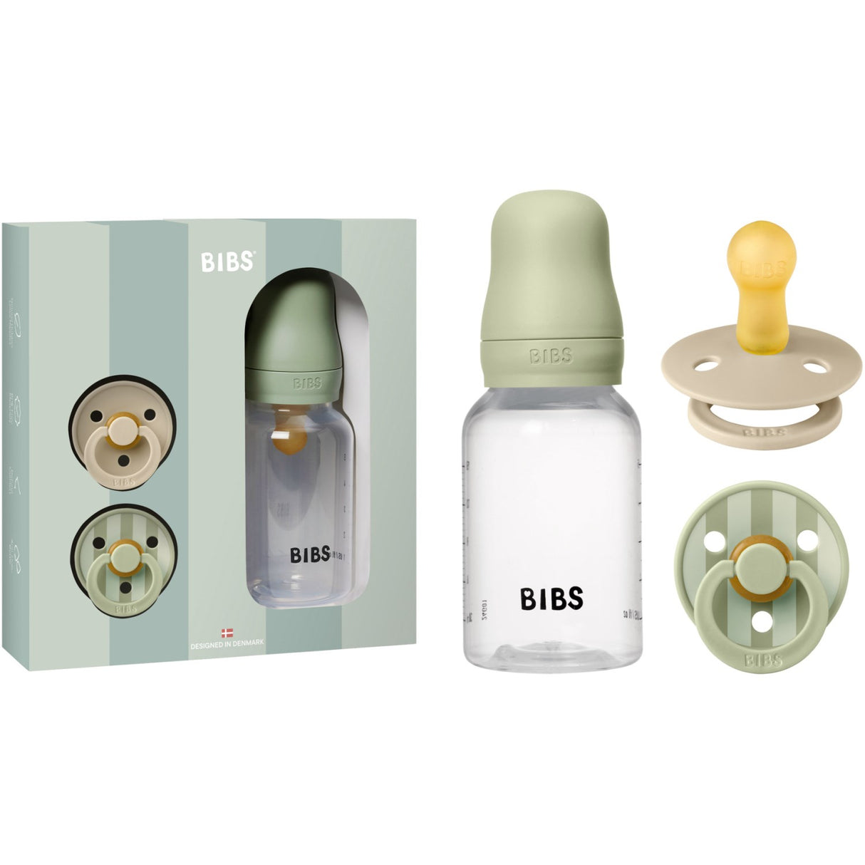 Bibs Sage Gift Set Baby Sprinkle