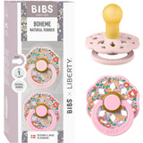Bibs X Liberty Blossom Mix Pacifier Boheme 2-Pack Oscar Meadow Latex