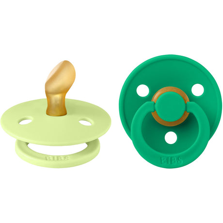 Bibs Matcha/Cactus Pacifier Colour 2-Pack Anatomical Latex