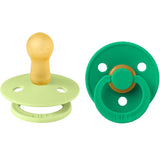 Bibs Matcha/Cactus Pacifier Colour 2-Pack Latex