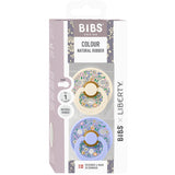 Bibs X Liberty Ivory Mix Pacifier Colour 2-Pack Chloe Meadow Latex