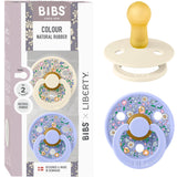 Bibs X Liberty Ivory Mix Pacifier Colour 2-Pack Chloe Meadow Latex